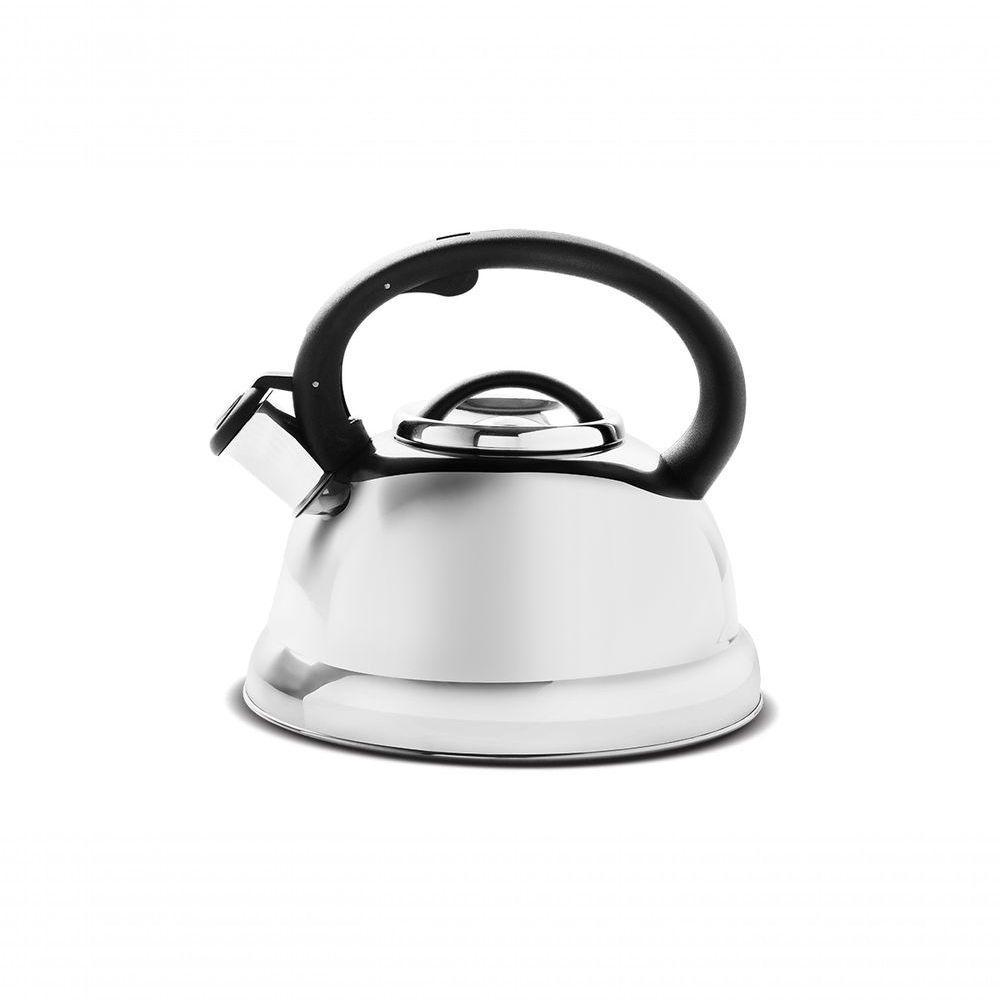 Chaleira Brinox 2,7L Com Apito Em Inox, Elétrico E Por Indução Para Fogão A Gás - 1