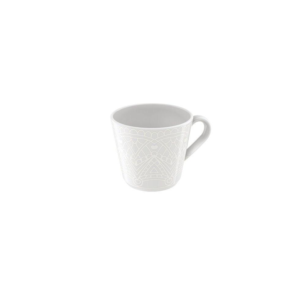 Xícara Chá Tramontina Alícia Em Porcelana Decorada 185 Ml Tramontina - 1