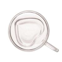 Cj 2 Xicaras P/cafe 2 Parede De Vidro Borossilicato 80ml - 8