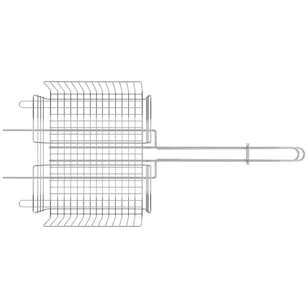 Grelha Multiuso Tramontina Churrasco Em Aço Inox 70,2 X 31,5 Cm Tramontina - 4