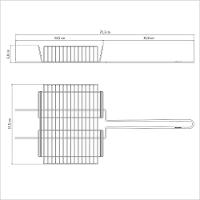 Grelha Multiuso Tramontina Churrasco Em Aço Inox 70,2 X 31,5 Cm Tramontina - 5