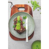 Faca Para Churrasco Mônaco Aço Inox Forjado 6mm Alto Brilho Com Detalhes No Cabo - 2