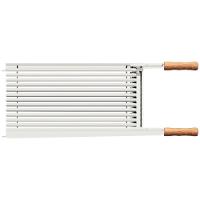 Grelha Tramontina Churrasco Em Aço Inox Com Cabo De Madeira Natural 50x41 Cm Tramontina - 7