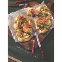 Jogo De Talheres Para Churrasco Em Aço Inox E Cabo Vermelho Polywood 12 Peças - Faca 5" - 2