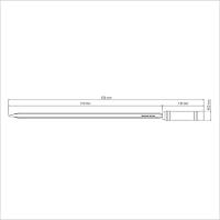 Espeto Para Churrasco Tramontina Com Lâmina Em Aço Inox E Cabo De Madeira 65 Cm Tramontina - 11