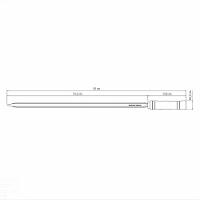 Espeto Para Churrasco Tramontina Com Lâmina Em Aço Inox E Cabo De Madeira 65 Cm Tramontina - 13