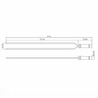 Espeto Duplo Para Churrasco Tramontina Com Lâmina Em Aço Inox E Cabo De Madeira 85 Cm Tramontina - 6