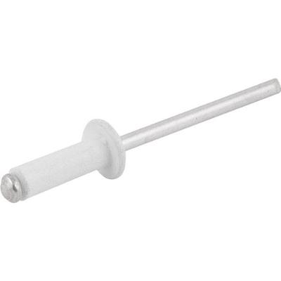 Rebite Alumínio Branco 3,2x16,0 Com 100 Peças - Nove54