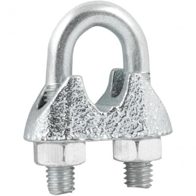 Clips P/ Cabo De Aço 1/4''6,35 Mm Cartela C/ 15 Peças Vonder