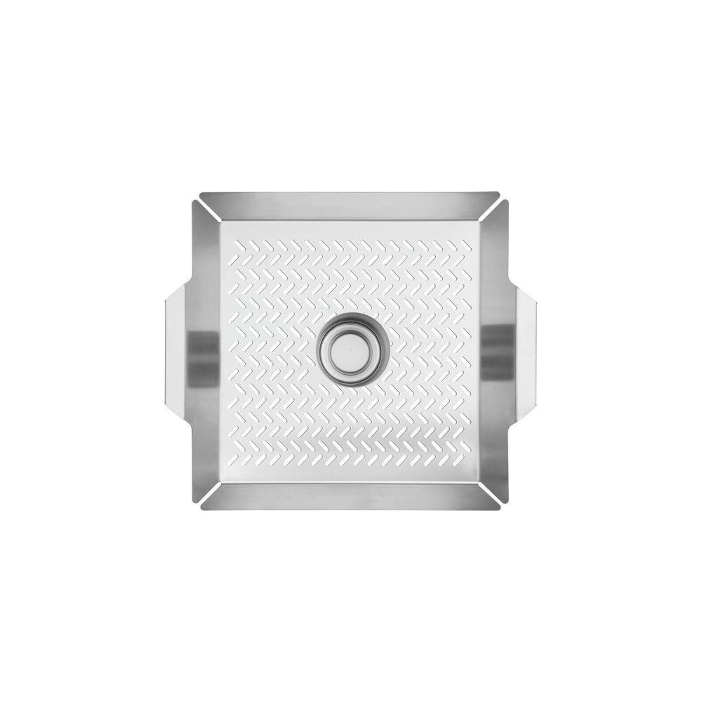 Grelha Tramontina Cosmos Para Frango Em Aço Inox Com Recipiente Para Temperos 38 X 32 Cm Tramontina - 1