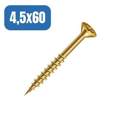 Parafuso Fixer Chato Phillips - Ciser 4,5x60 - 300 Peças