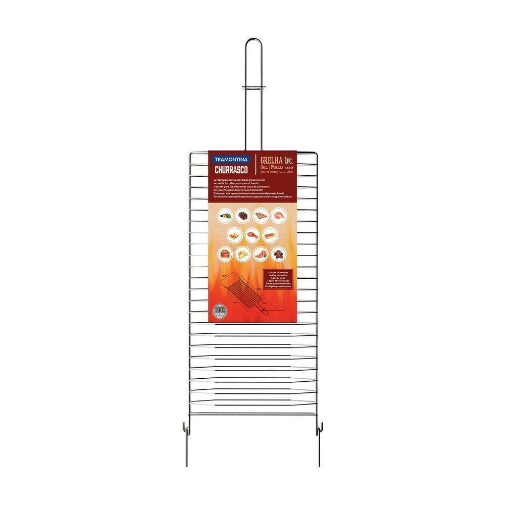 Grelha Tramontina Churrasco Em Aço Inox 31x18 Cm Tramontina - 7