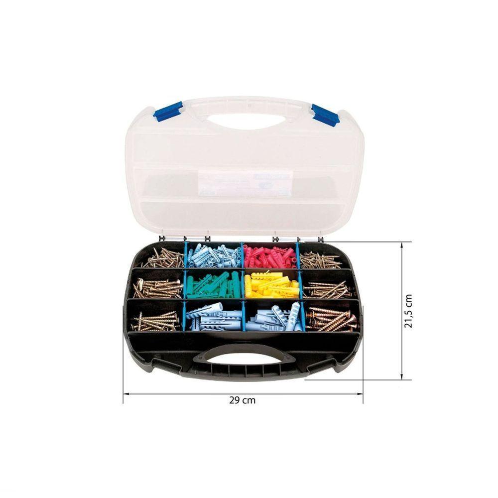 Jogo De Buchas E Parafusos Tramontina Com Maleta Para Uso Doméstico 385 Peças Tramontina - 2