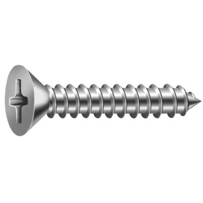 Parafuso Auto Atarrachante Cabeca Chata Aco Zincado 4 2mm X