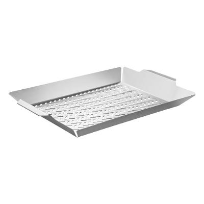 Grelha Tramontina Cosmos Multiuso em Aço Inox 47 X 30 Cm