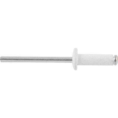 Rebite Alumínio Branco 4,0x16,0 Com 50 Peças - Nove54