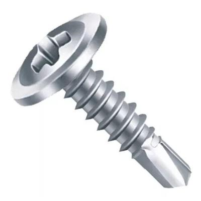 Kit 14 Parafusos Auto Brocante Flangeado 42X25 Phillips