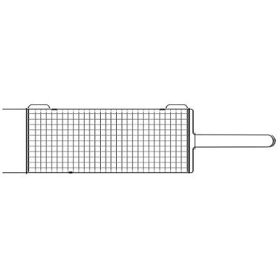 Grelha Tramontina Churrasco em Aço Inox 76 X 18,1 Cm