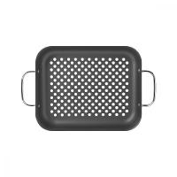 Grelha Retangular Churrasco em Alumínio Anodizado 28 Cm - 1