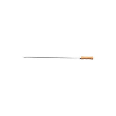 Espeto Para Churrasco Tramontina Com Lâmina Em Aço Inox E Cabo De Madeira 55 Cm Tramontina