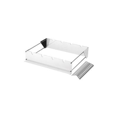 Suporte Para Espetos E Cobertura Do Queimador Para Churrasqueira Tgp-4700 Em Aço Inox
