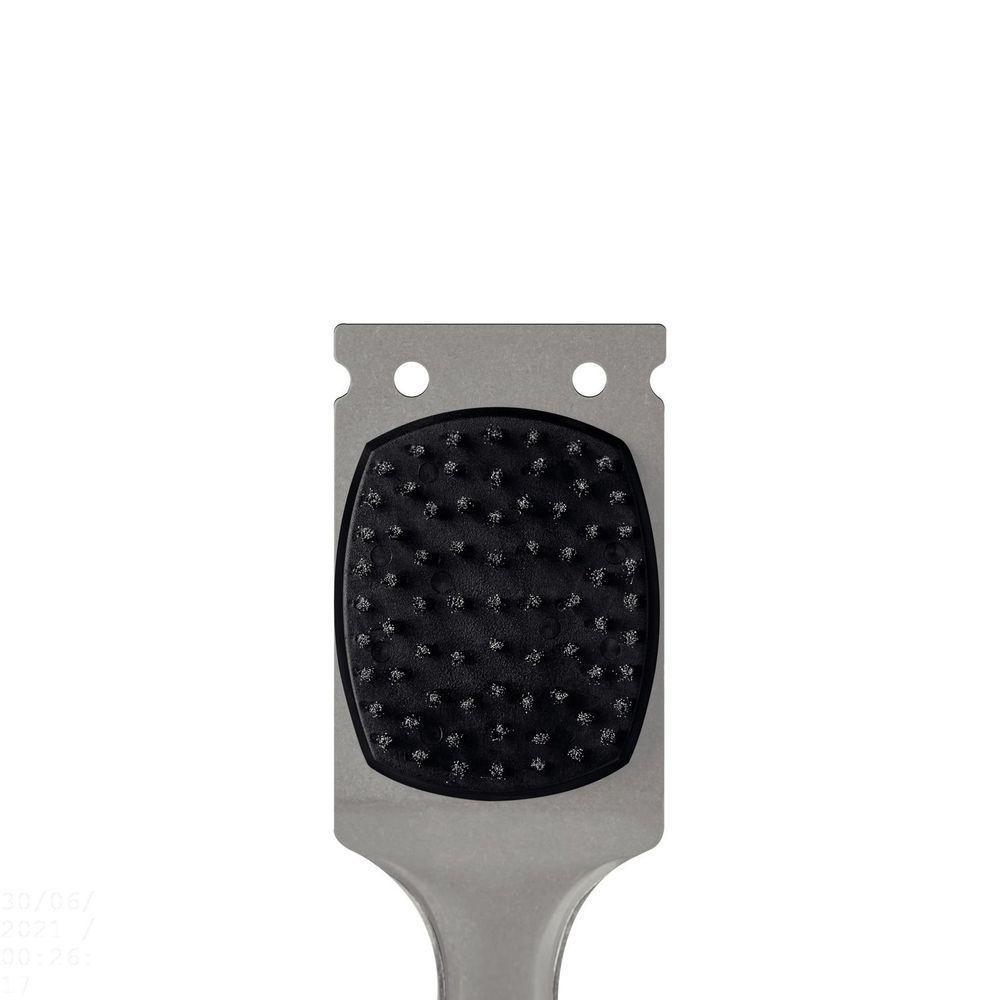 Escova Para Grelhas Churrasco Black Em Aço Inox E Cabo De Polipropileno Preto Com Raspado - 5