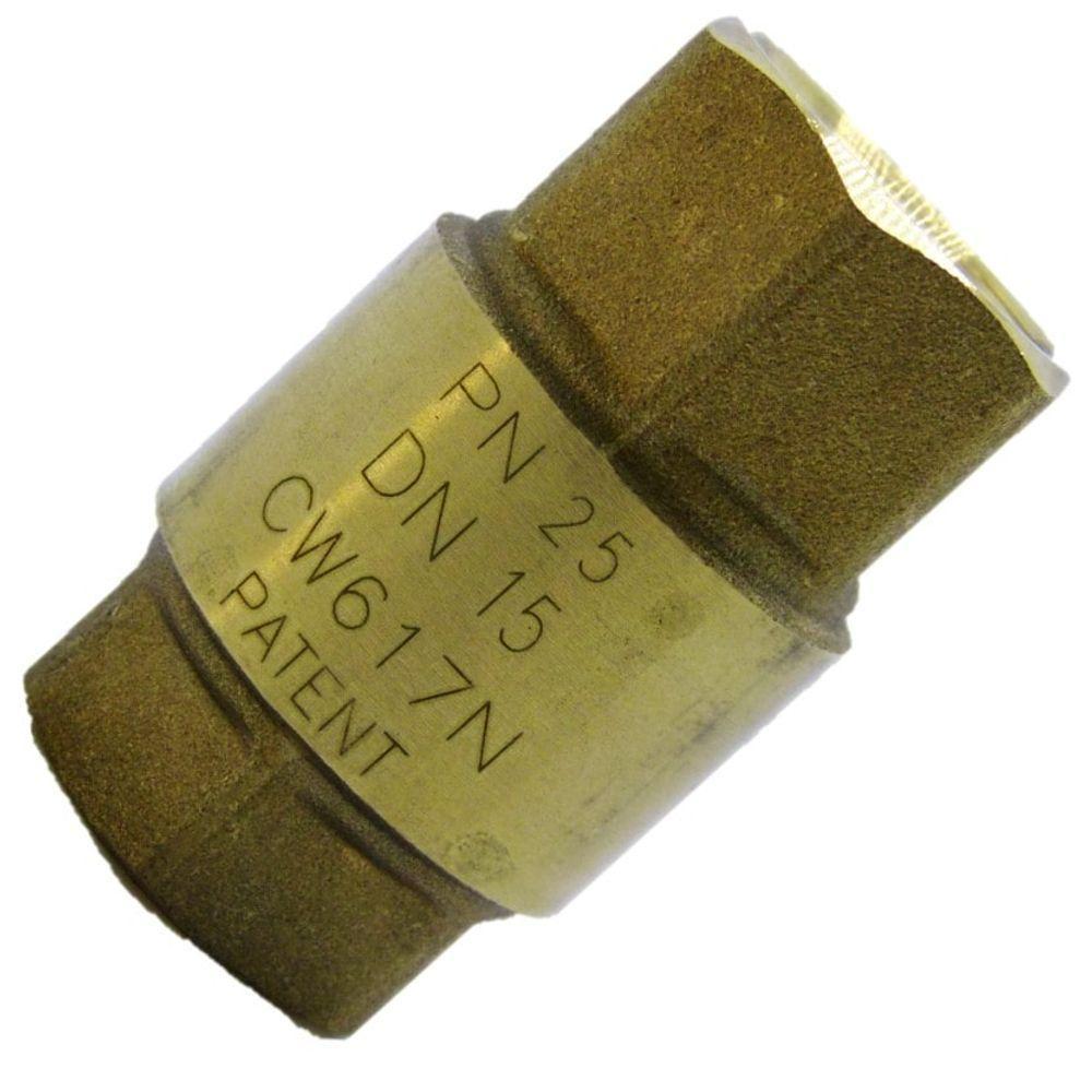 Válvula Retenção Linha Genebre 1/2 Com Mola - 1