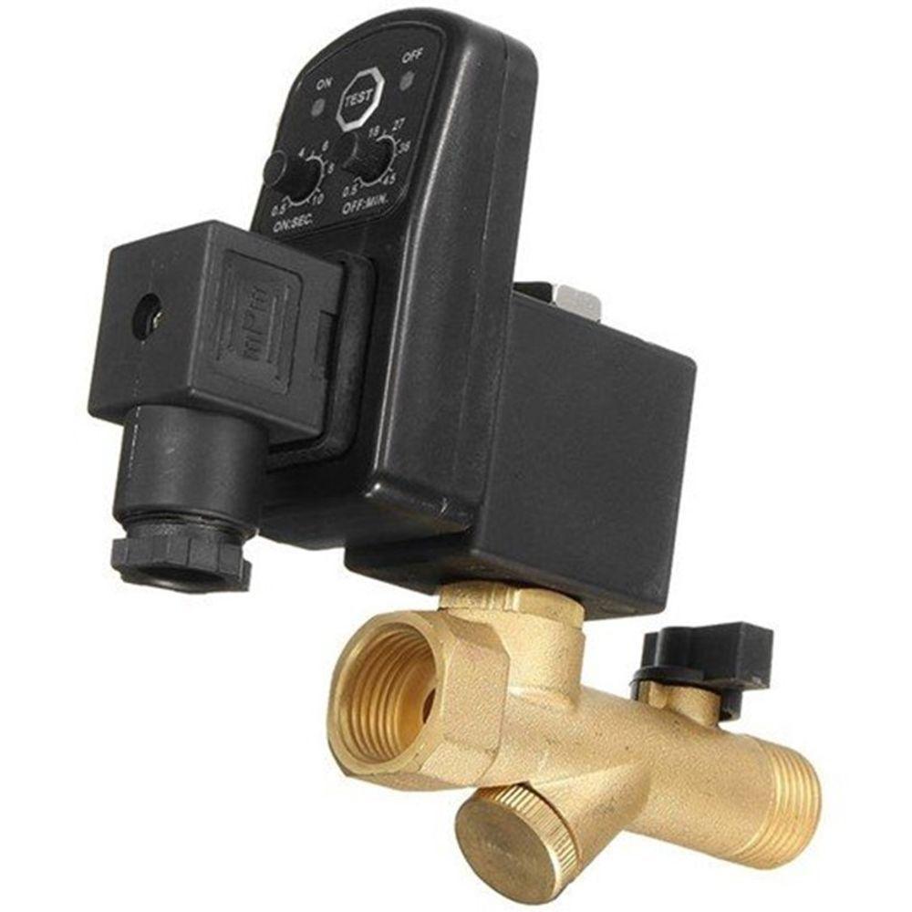 Purgador Eletrônico De água 1/2'' 16 Bar 220v Com Registro - 2