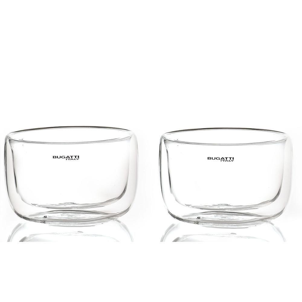 Conjunto 2 Tigelas Parede Dupla Sobremesa Sopa 300ml Bugatti - 10