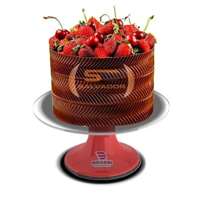 Bailarina De Confeitar Para Bolos Blb-300 Vermelha - Braesi