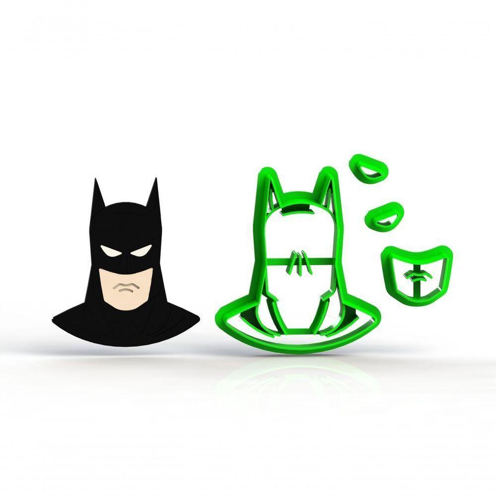 Cortador Batman - Rosto Modular Tamanho 6 Cm - 1