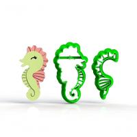 Cortador Fundo Do Mar - Cavalo Marinho Modular Tamanho 7 Cm - 1