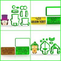 Cortador Kit Wonka 4 Modelos Tamanho 5 Cm - 1