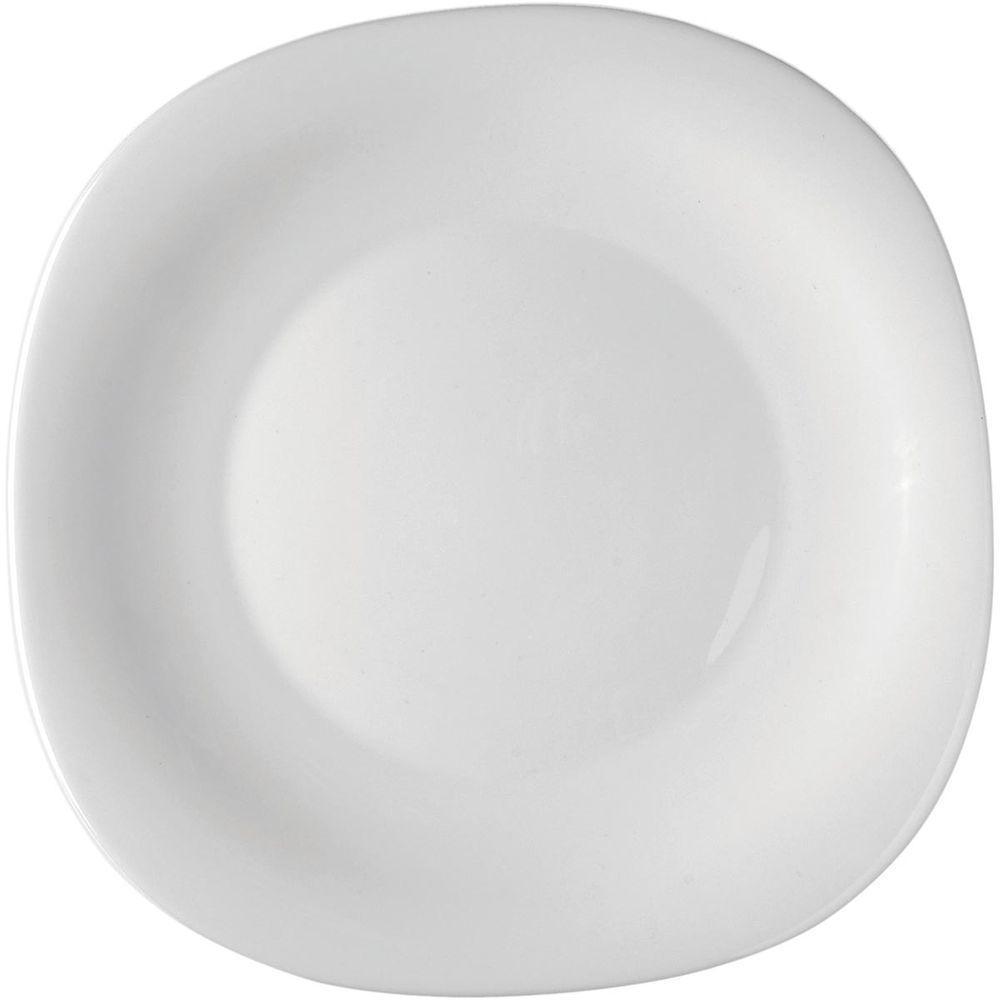 Bormioli Rocco Parma Prato Sobremesa 2X20X20Cm Vidro Temperado Branco 6Pç - 1