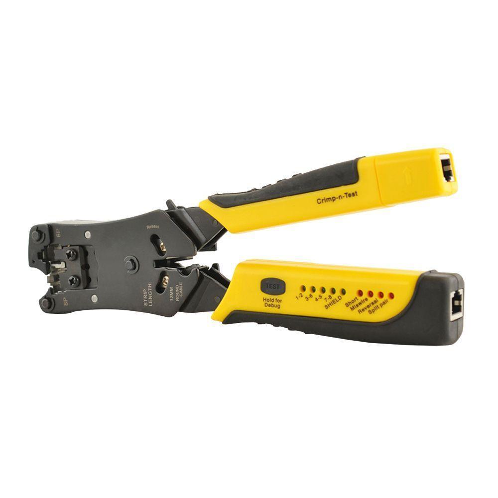 Testador De Cabos De Rede E Alicate De Crimpar Hikari Hk-305 - 1