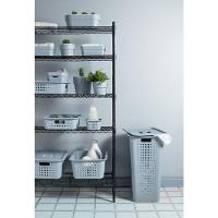 Cesto De Roupa Branco 47 L Com Tampa 41 X 31 X 55 Cm - 15