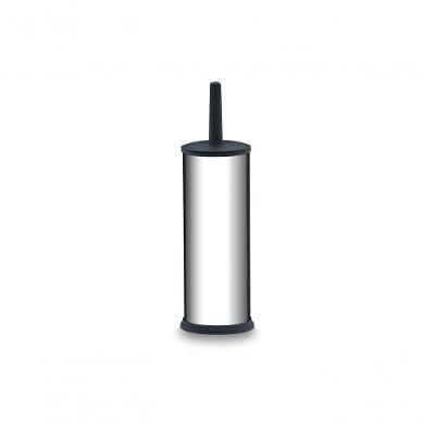 Suporte Inox Com Escova Para Banheiro Izy ø 10,5 X 39 Cm Suporte Inox Com Escova Para Banheiro