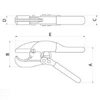 Corta-tubos Pvc 42 Mm Tramontina Pro Tramontina - 7
