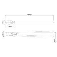 Cavadeira Articulada Metálica Tramontina Com Cabos De Madeira 120 Cm E Batente Plástico Tramontina - 7