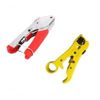 Kit Alicate Compressão Rg6 e Alicate Decapador Universal - 1