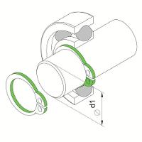 Alicate Para Anéis Externo Curvo 7" Tramontina Pro Tramontina - 3