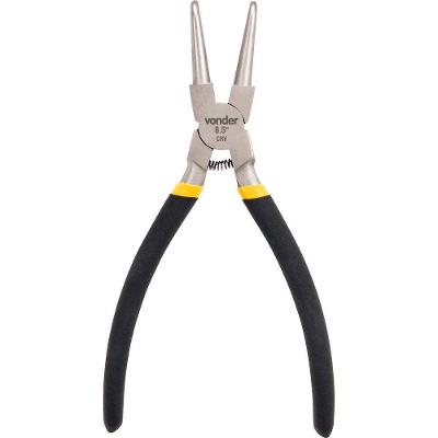Alicate para Anéis 8.1/2" 215mm Int Curvo Vanádio Plast Vonder