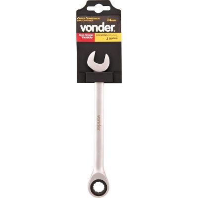 Chave Combinada Com Catraca 08Mm Cromo Vanádio - Vonder