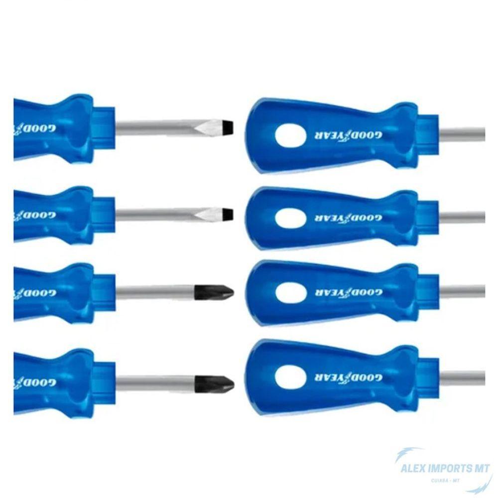 Chave De Aperto Jogo De Mini Chave Fenda E Phillips 4 Peças - 2