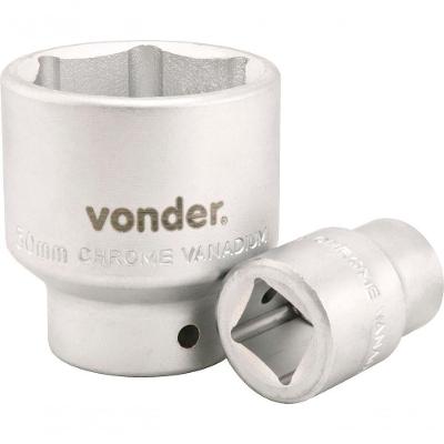 Soquete Sextavado Enc 3/4" 19Mm Curto Vanád. Vonder