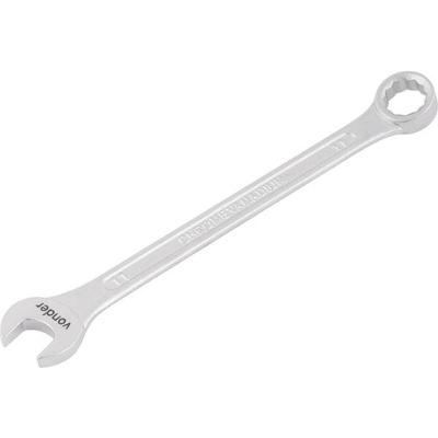 Chave Combinada 11mm Cromo Vanádio Fosco Cartela - Vonder