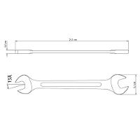 Chave Fixa 21x23 Mm Tramontina Basic Com Corpo Em Aço Especial Cromado Tramontina - 5