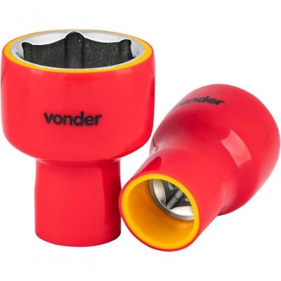 Soquete Isolado Sextavado Encaixe 1/2'' 32mm Iec60900 Vonder