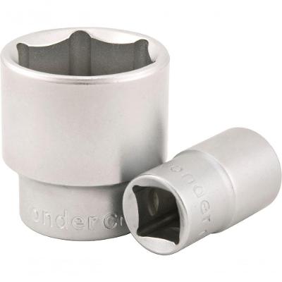 Soquete Sextavado Enc 1/2" 30mm Curto Vanád. Vonder