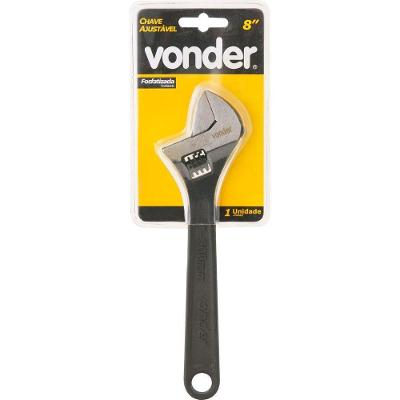 Chave Inglesa Ajustável 8" Aço Carbono Fosfatizada - Vonder